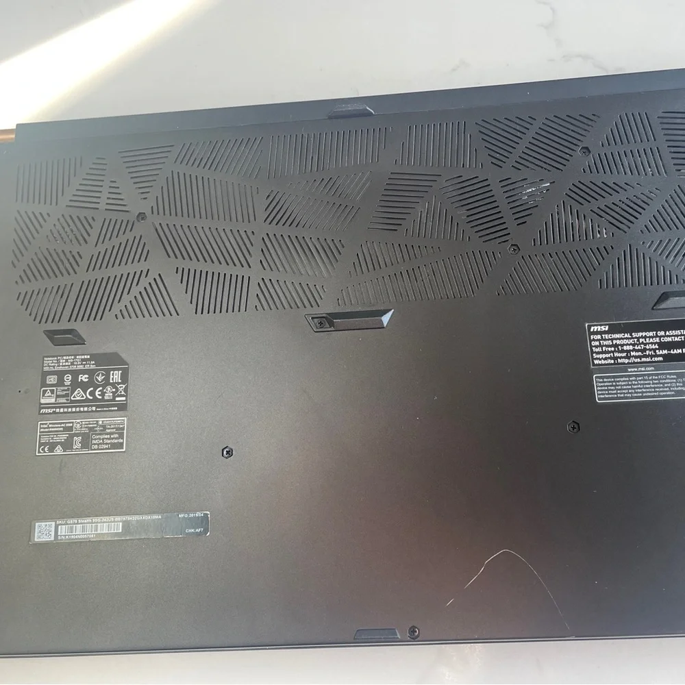 MSI gs75 stealth